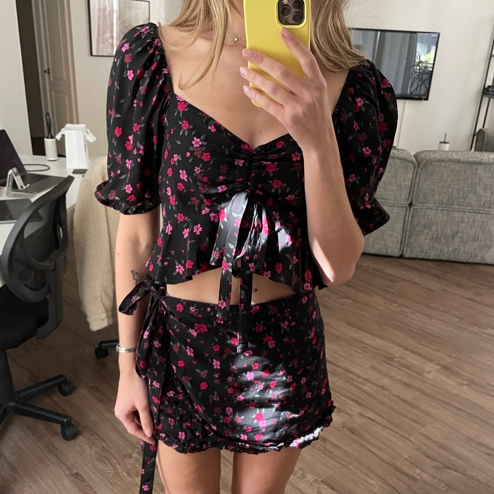 For Love and Lemons matching skort set